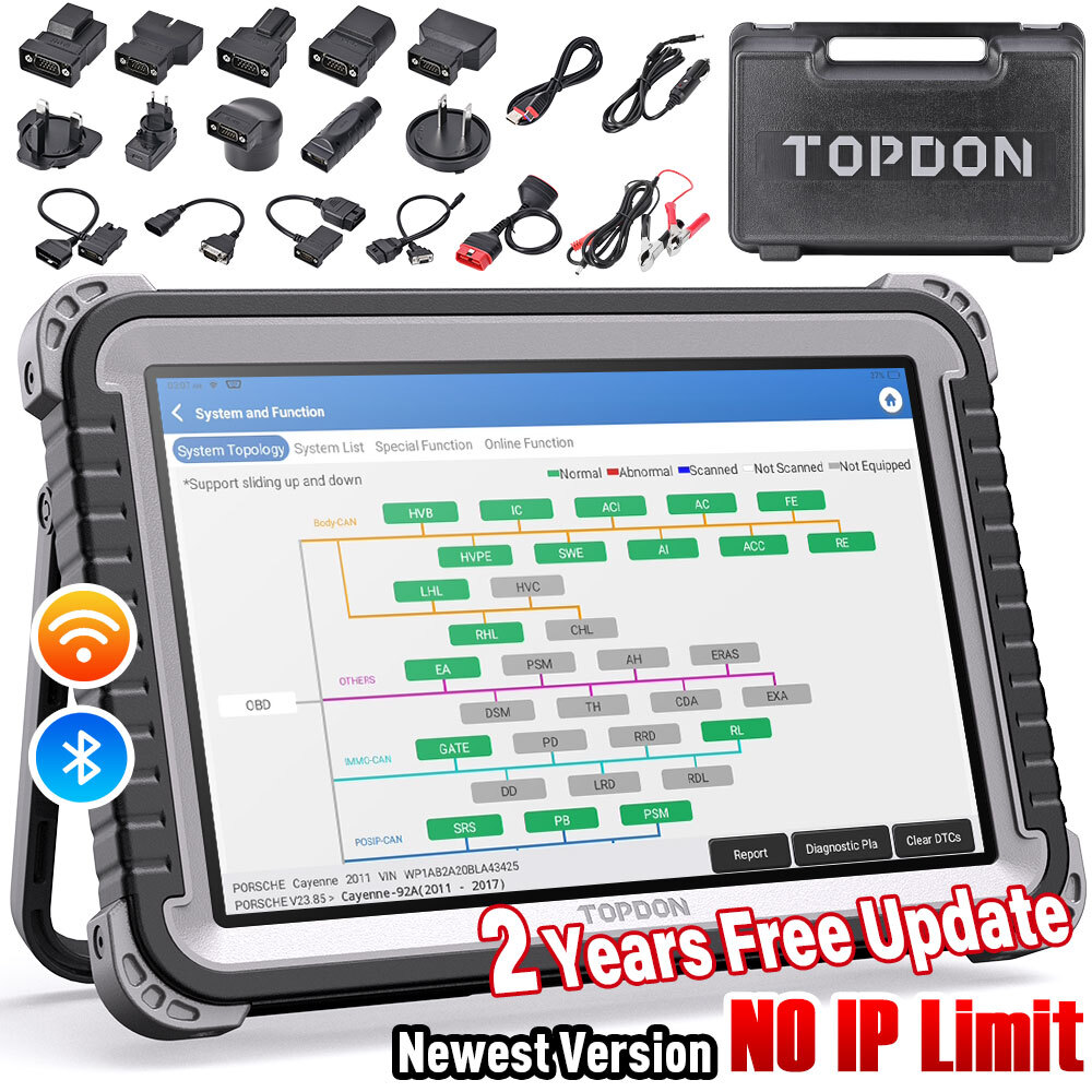 2026 TOPDON Phoenix Plus 2 All System Diagnostic Tool OBD2 Scanner