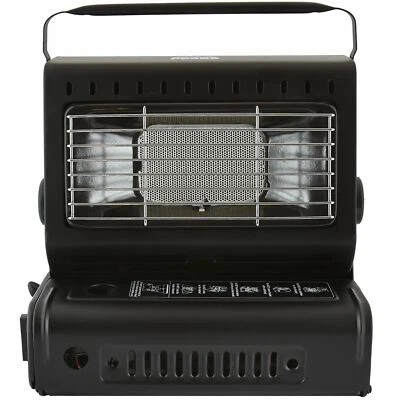 D.I.L Portable Butane Gas Heater Element Safe Grill Carry Handle Outdoor Camping