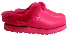 Bobs Keepsakes Sketchers Faux Fur Hearts Women  s Size 9 Slip-On Slippers Pink