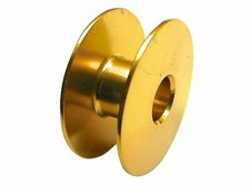 Gold ALU Spulen für Veritas 8015/2, 8014/44xx u.v.m (ehem. DDR Produktion) 5 St.