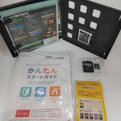 Nintendo 3DS XL Monster Hunter REDSRCCB Cross Special Pack Edition Konsole Japan - Bild 12 von 12
