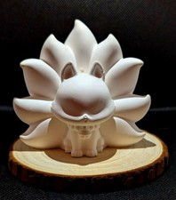 Paint Your Own Pottery with 6 Paint on a strip and brush - Feline 9 Tails 