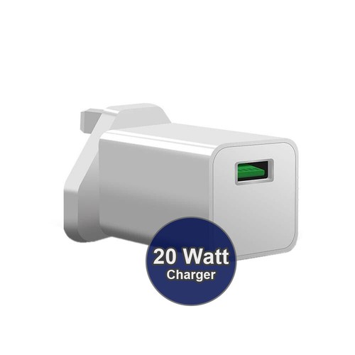 Genuine OPPO Charger VOOC 20W Fast Rapid UK Mains Plug USB-A To USB-C Cable - Picture 46 of 48