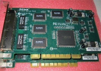Used 1Pcs D-Link 4-Port Server Card DFE-580TX xw