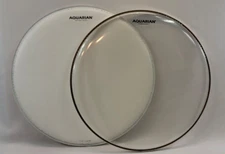 Aquarian Drumheads 18" Batter and Resonant Heads (Top and Bottom)