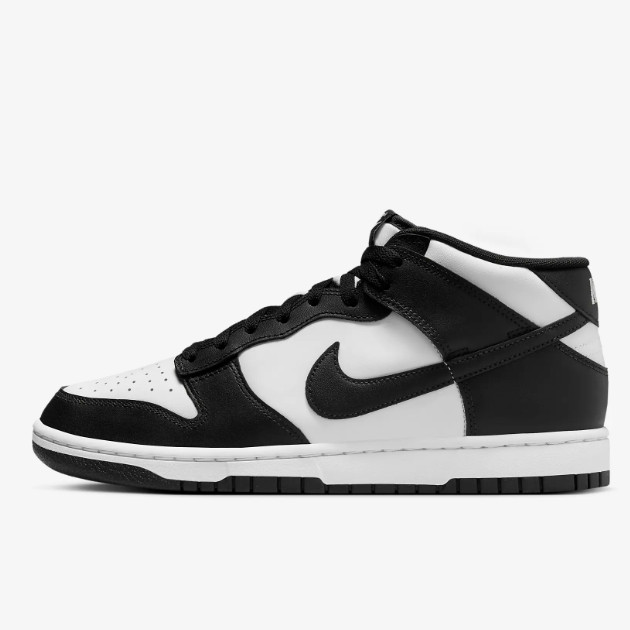 Кожаные кроссовки Nike Dunk Mid Black White Panda (FQ8784-100) доставлены в кратчайшие сроки