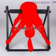 Sex Restraints Kneel Chair Furniture Open Leg Steel Frame Training For Couples