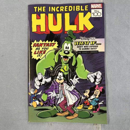 Marvel Comics AMAZING SPIDER-MAN #21 HULK DISNEY100 Mangiatordi Variant (2023)