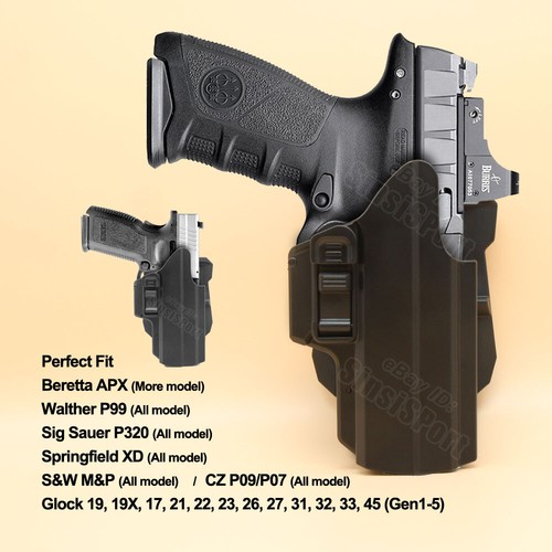 IPSC Holster For BRG9 Elite Tisas Zigana PX9 P320 XVTAC XD9 APX MP 9