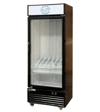 27" W Glass Door Cooler Merchandising Refrigerator