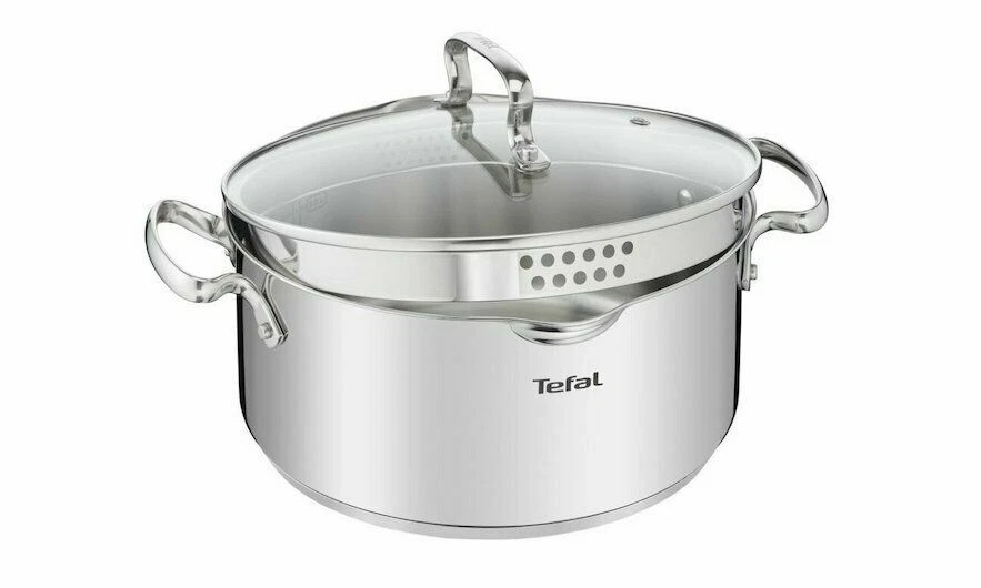TEFAL COOKWARE SET DUETTO+ 10 PCS SAUCEPAN STEWPOTS STOCKPOT GLASS LIDS POTS LID - Image 2 of 4