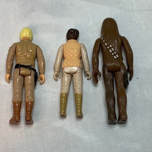 Vintage 70'S 80'S Star Wars Figures Diecast Lot of 12 Luke Chewbacca Leia - Picture 6 of 24