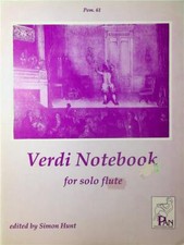 Verdi Notebook for Solo Flute