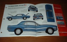 1968 Mustang Gtcs Ca Special Brochure Specs Info 68 California Special Gtcs 1968 Mustang Gtcs Ca Special Brochure Specs Info 68 California Special Gtcs