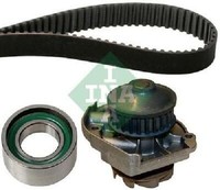 Original INA Wasserpumpe + Zahnriemensatz 530 0205 30 FüR Fiat Lancia