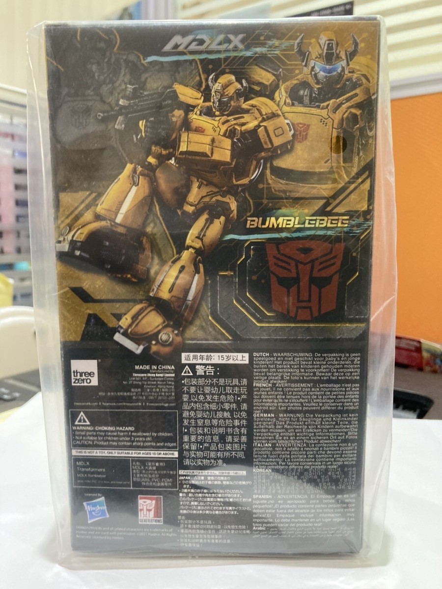 Threezero Transformers MDLX Bumblebee G1 Small Scale