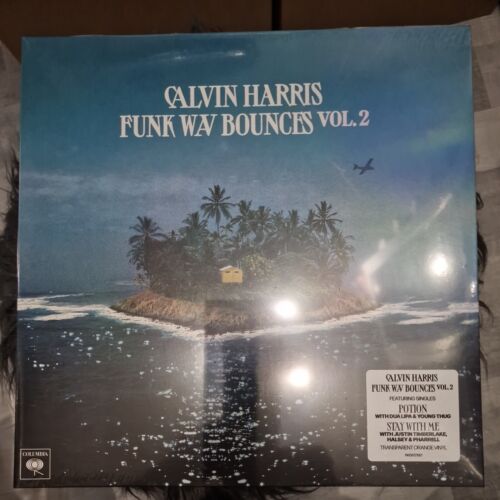 Calvin Harris Funk Wav Bounces Vol. 2. Orange Vinyl 12" LP - New and Sealed