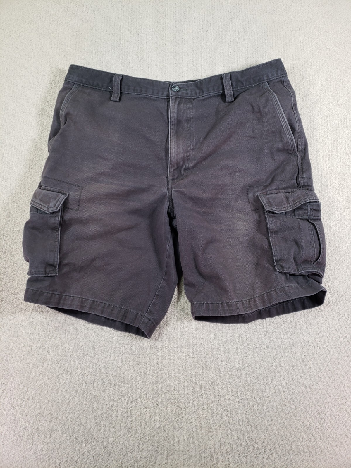 Dockers Shorts Mens 36 Cargo Pockets Hiking Mid Rise Cotton Blend