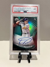 PSA/CGC Pop: Wander Franco [Green] #CBA-WF | 2022 Topps Chrome