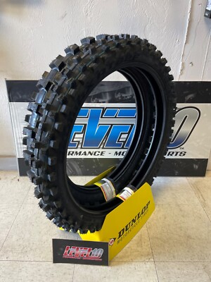 DUNLOP Tire - Geomax AT82 - Front - 80/100-21 - 51M & Rear - 110