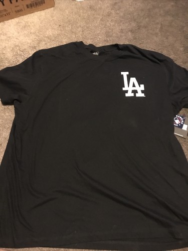 New Era MLB Los Angeles Dodgers T Shirt Mens 3xl Black LA Julio Urias