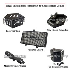 5 PCS Accessoires Compatible Avec Royal Enfield New Himalayan 450