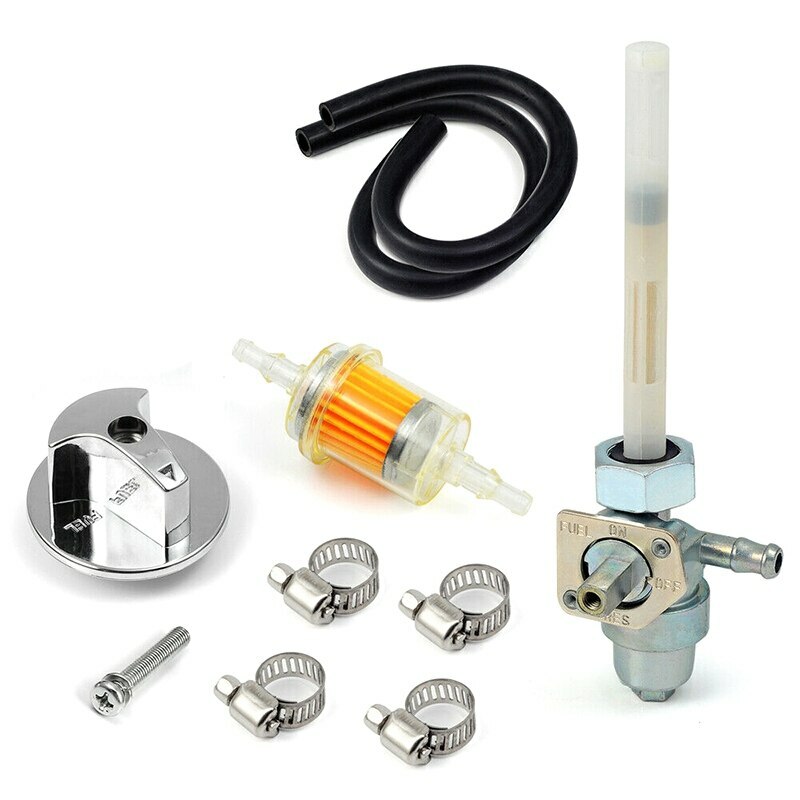 Robinet d'essence Fuel Tap 16950-HC0-015 pour HONDA TRX 200 250 et 300 en alliage