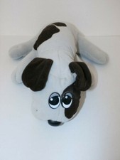 Tonka Pound Puppies 18" Gray Black Dog 1985 Stuffed Animal Vintage