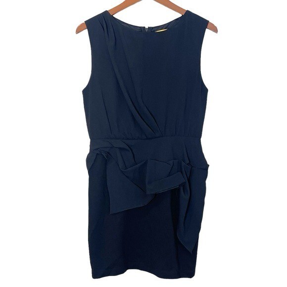 white christmas dresses Cut-Out Faille Peplum Mermaid Dress – John Paul Ataker main image 1