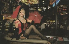 Reno Nevada NV Postcard Harold's Club Sexy Woman Chrome postcard