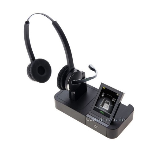 Casque stéréo JABRA PRO 9500BS noir avec station