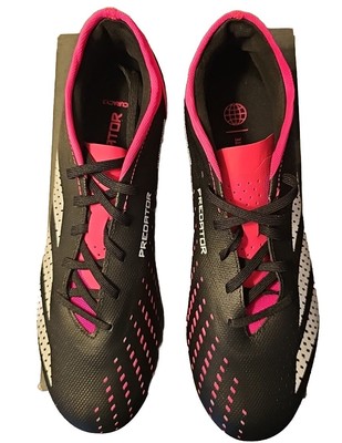Adidas Predator Accuracy.3 L FG Men s Size 9 Soccer Cleats Black Pink GW4602 New