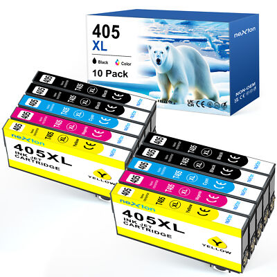Patronen für Epson 405XL WorkForce Pro WF 3820 3825 3830 4820 4825 4830 7830 XXL