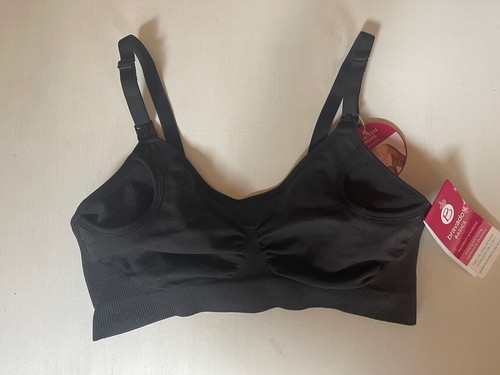 NWT Bravado BASICS Women's SMALL Pumping and Nursing Bra Two in One Design Black - Picture 2 of 5