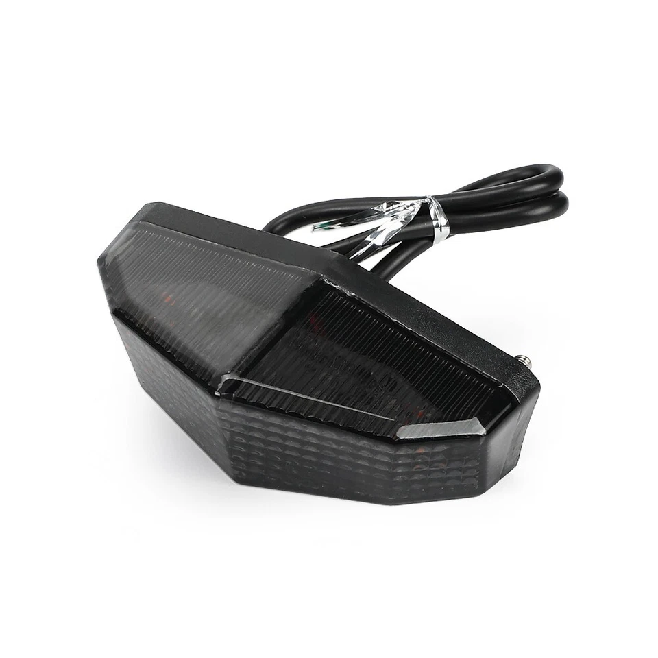 Soporte de matrícula Luz trasera LED integrada para SUZUKI DRZ 400SM DRZ400S 400E Foto 3 de 4