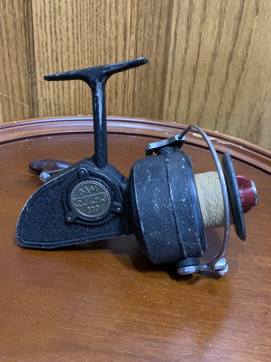 Vintage DAM Quick 330 Fishing Reel | eBay