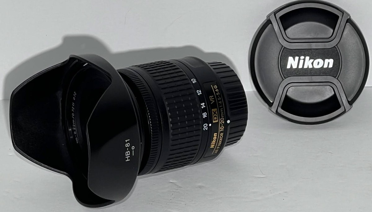 Nikon AF-P DX NIKKOR 10-20mm f/4.5-5.6G VR Lens (20067) for