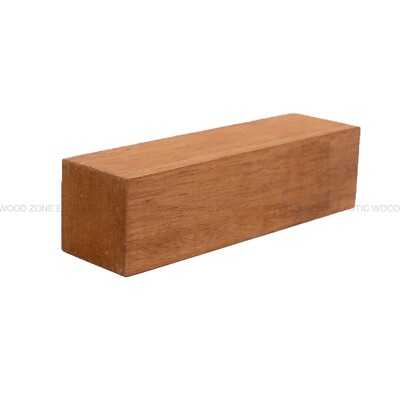 3 Pcs, Honduran Mahogany Pepper Mill Blank 3x3x12 Woodturning- Free US Shipping