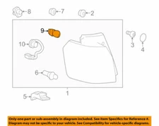 GM/ACDelco OEM Tail Light Bulb Rear 20999203 New in box