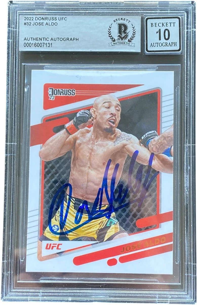 Jose Aldo MMA Original Autographed Items | Updated Oct 2026