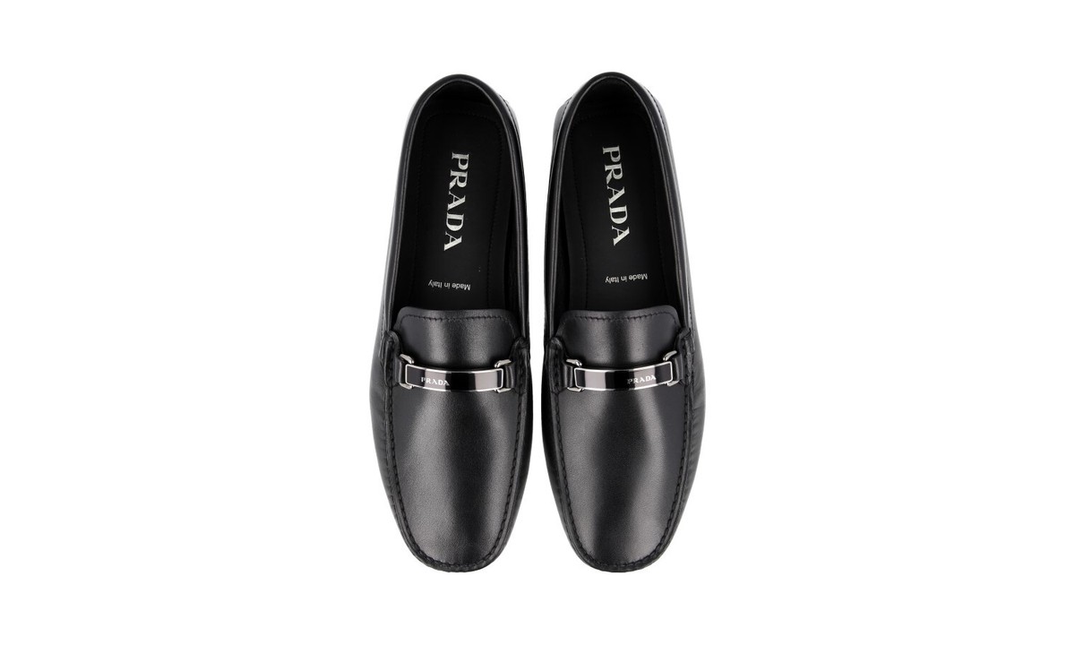 靴 prada leather shoes 希少】PRADA leather shoes 革靴
