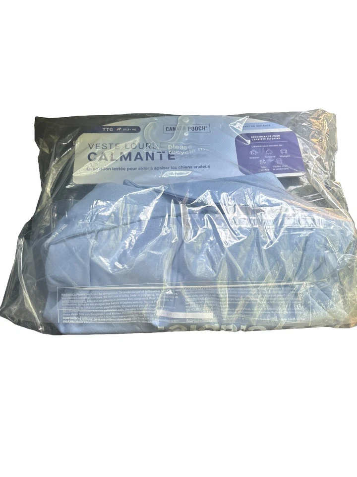 Chaleco calmante con peso Canada Pooch para perro - XXL/60 libras + *NUEVO* SIN ABRIR Foto 4 de 4