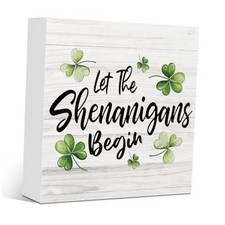 Funny St Patrick's Day Shamrock Decor St Patrick's Day Decorations Green Let