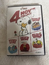 Peanuts 4-Movie Collection DVD New Sealed Charlie Brown Snoopy