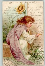 10226974 - AK mit Glimmerauflage Schreiben 1901