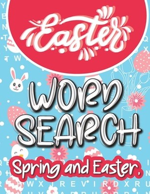 Easter Word search: Easter and Spring Puzzle Books by Easter Elgaddari Paperback