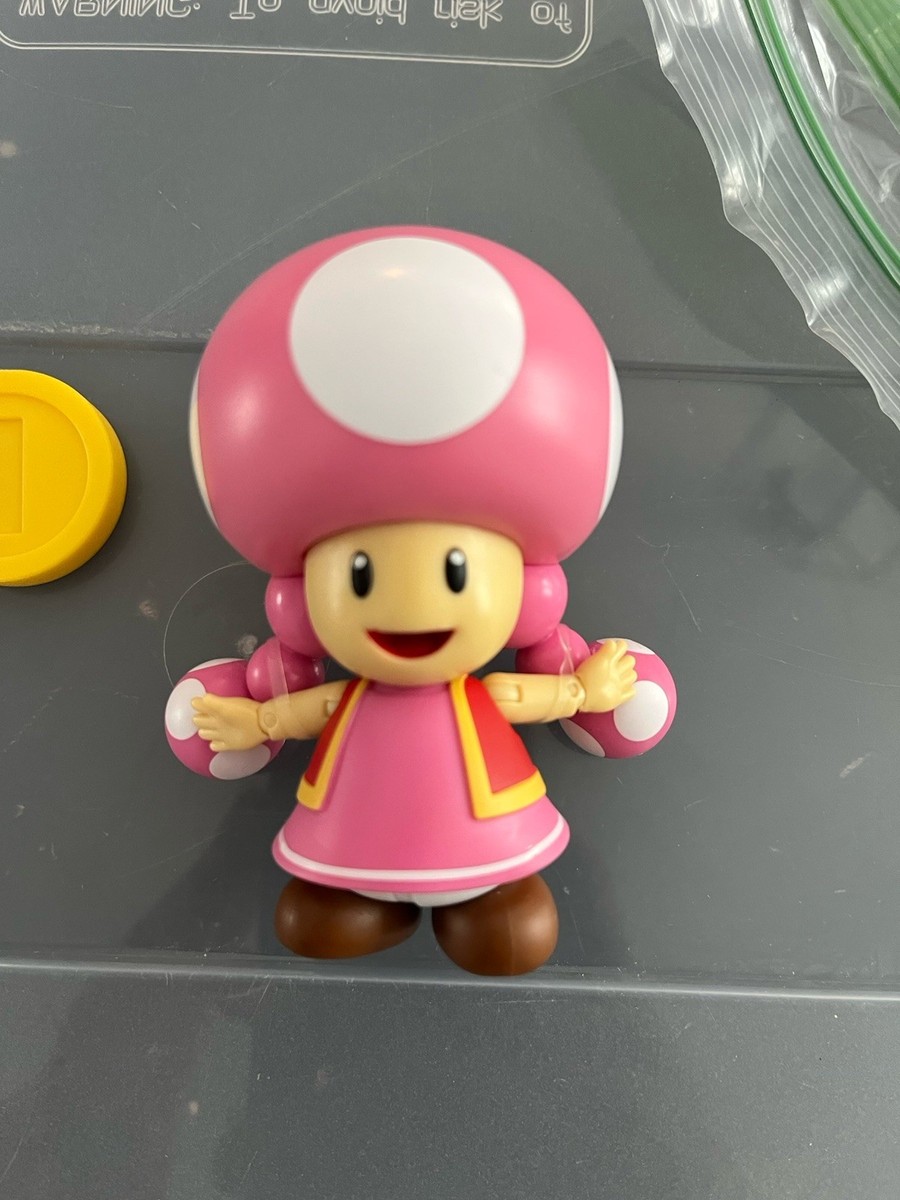 Jakks Pacific World Of Nintendo Super Mario Bros 4-Inch TOADETTE