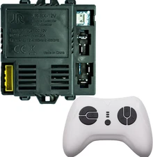 JR-RX-12V Remote Control Car Motor Controller Upgrade Kit,Control Box and 2.4Ghz