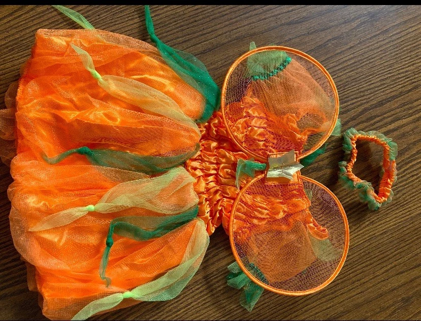 Disfraz de pastel de calabaza para niñas pequeñas S 24 ¡¡¡Completo perfecto!!!   Conexión Foto 3 de 4