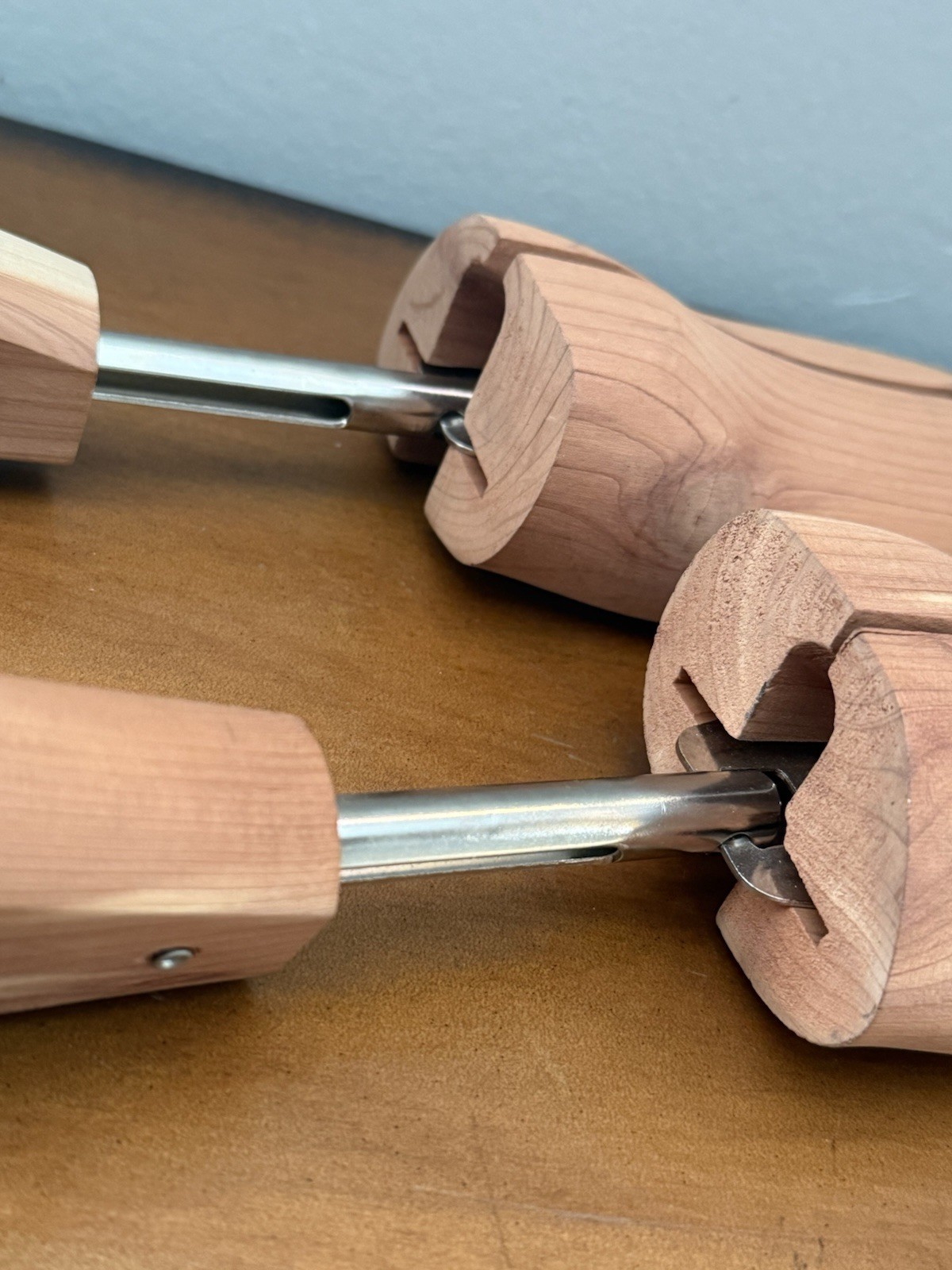 Woodlore Aromatic Cedar Shoe Trees Men's Combination Split-toe Medium USA Made